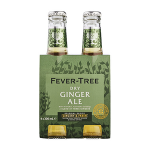 Fever-Tree Dry Ginger Ale 4 x 200ml