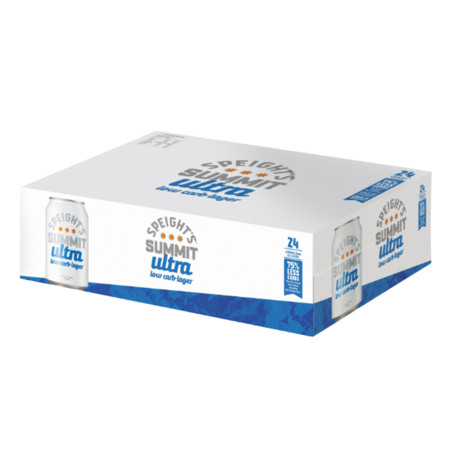 Speight’s Summit Ultra Low Carb Lager 24 x 330ml Cans
