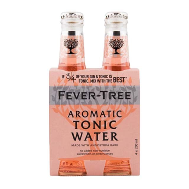 Fever-Tree Aromatic Tonic Water 4 x 200ml