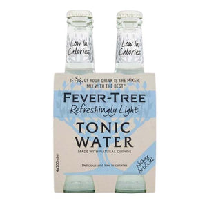 Fever-Tree Premium Light Tonic Water 4 x 200ml