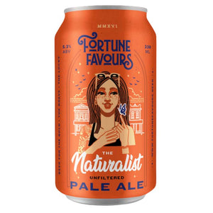 Fortune Favours The Naturalist Unfiltered Pale Ale 6 x 330ml Cans