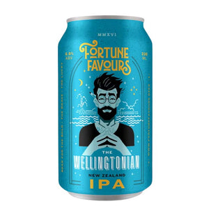 Fortune Favours The Wellingtonian IPA 6 x 330ml Cans