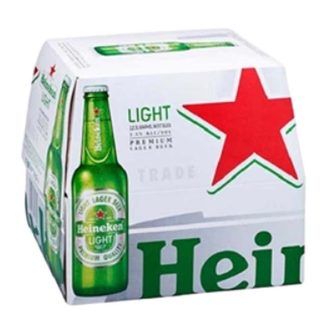 Heineken Light 12 x 330ml Bottles