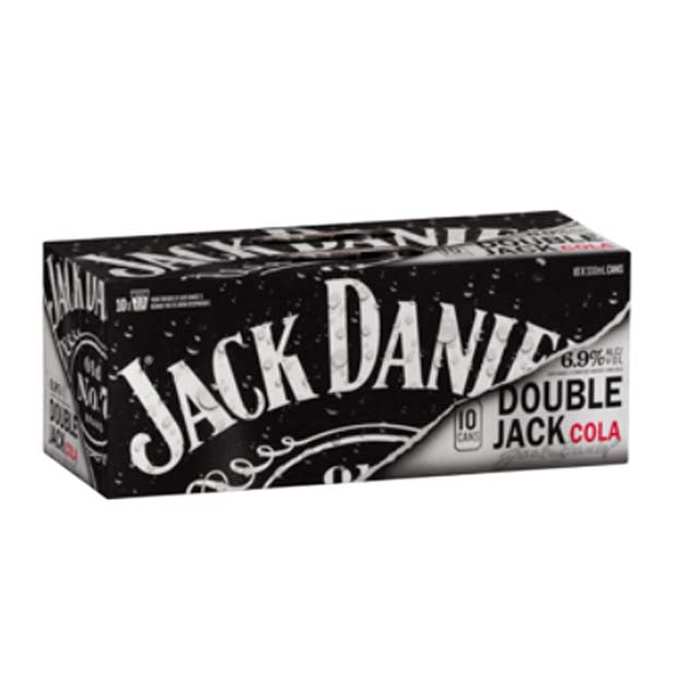 Jack Daniel's Double Jack RTD 10 x 330ml Cans