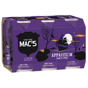 Mac's Apparition Hazy IPA 6 x 330ml Cans
