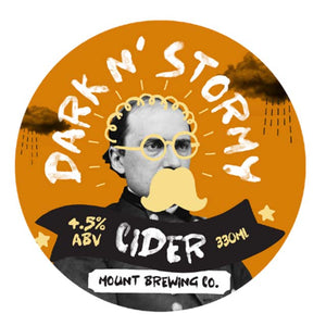 Mount Brewing Co. Dark n Stormy Cider 6 x 330ml Cans