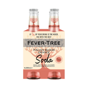 Fever-Tree Italian Blood Orange Soda Water 4 x 200ml