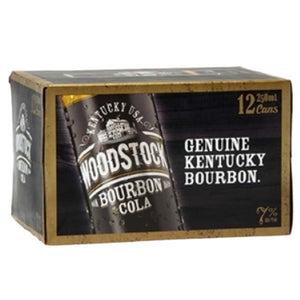 Woodstock Bourbon & Cola 7% RTD 12 x 250ml Cans