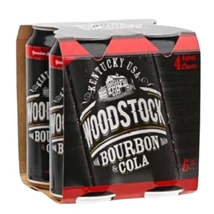 Woodstock Bourbon & Cola 5% RTD 4 x 440ml Cans
