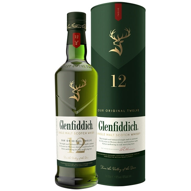 Glenfiddich 12 YO Single Malt Scotch Whisky 700ml
